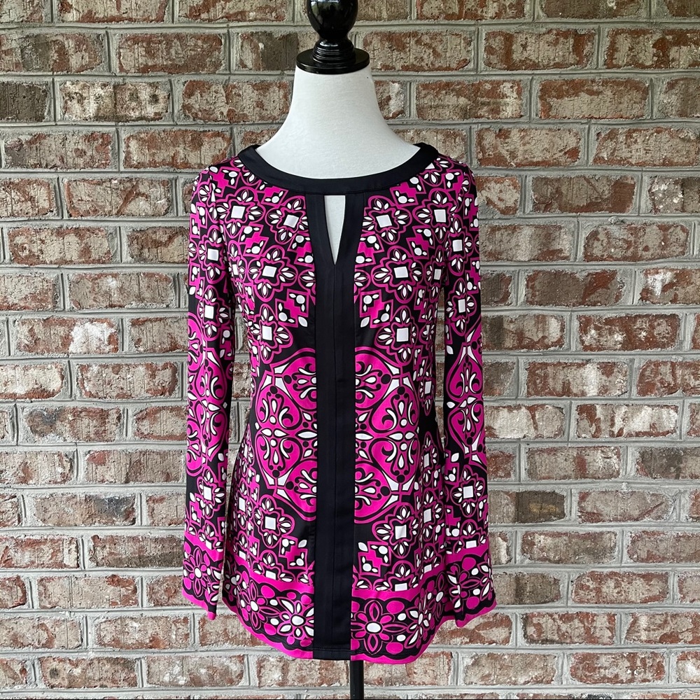 Inc International Concepts Tunic Top Sz S